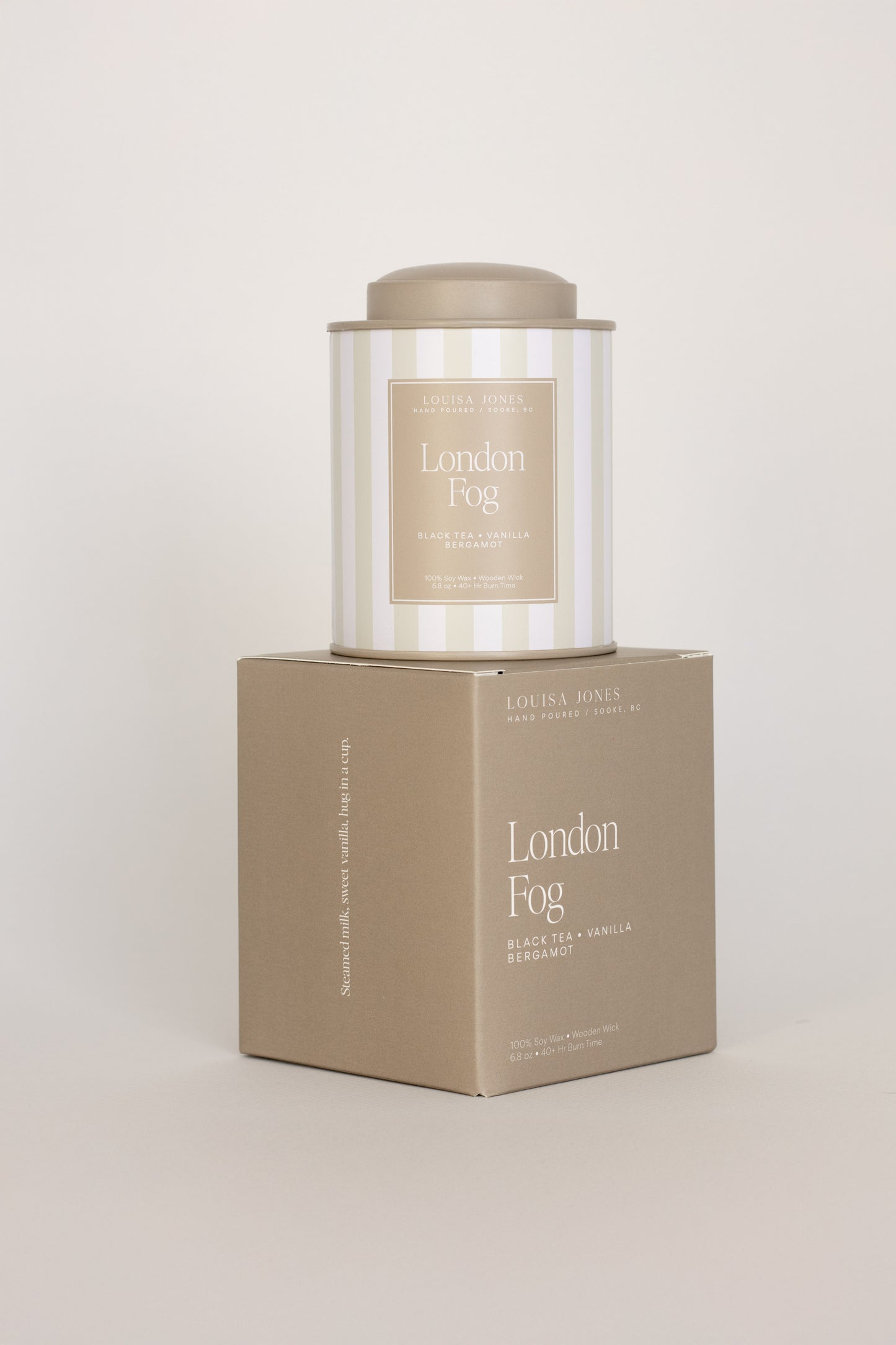 London Fog Soy Candle