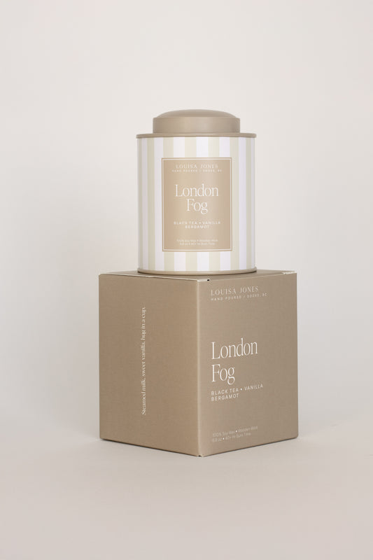 London Fog Ritual Candle Tea tin