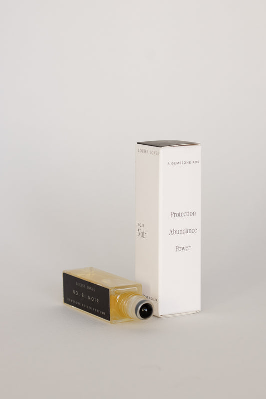 No.08 Noir Natural Gemstone Roller Perfume Oil