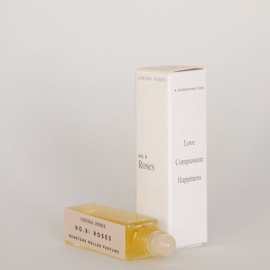 No. 09 Roses Natural Gemstone Roller Perfume oil