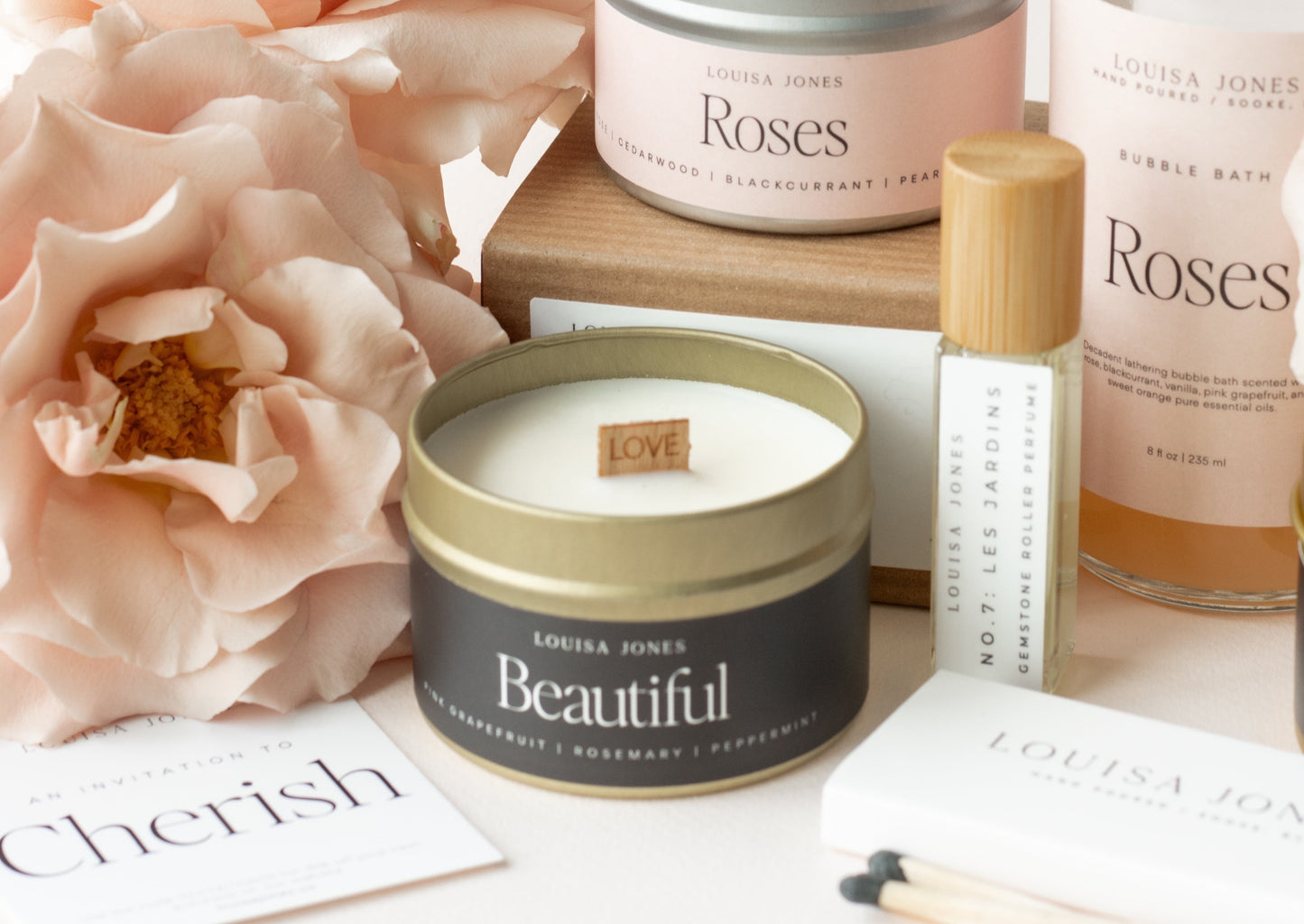 Beautiful Travel Soy Candle Tin