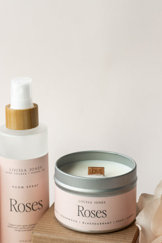 Roses - Ritual Candle Travel Tin