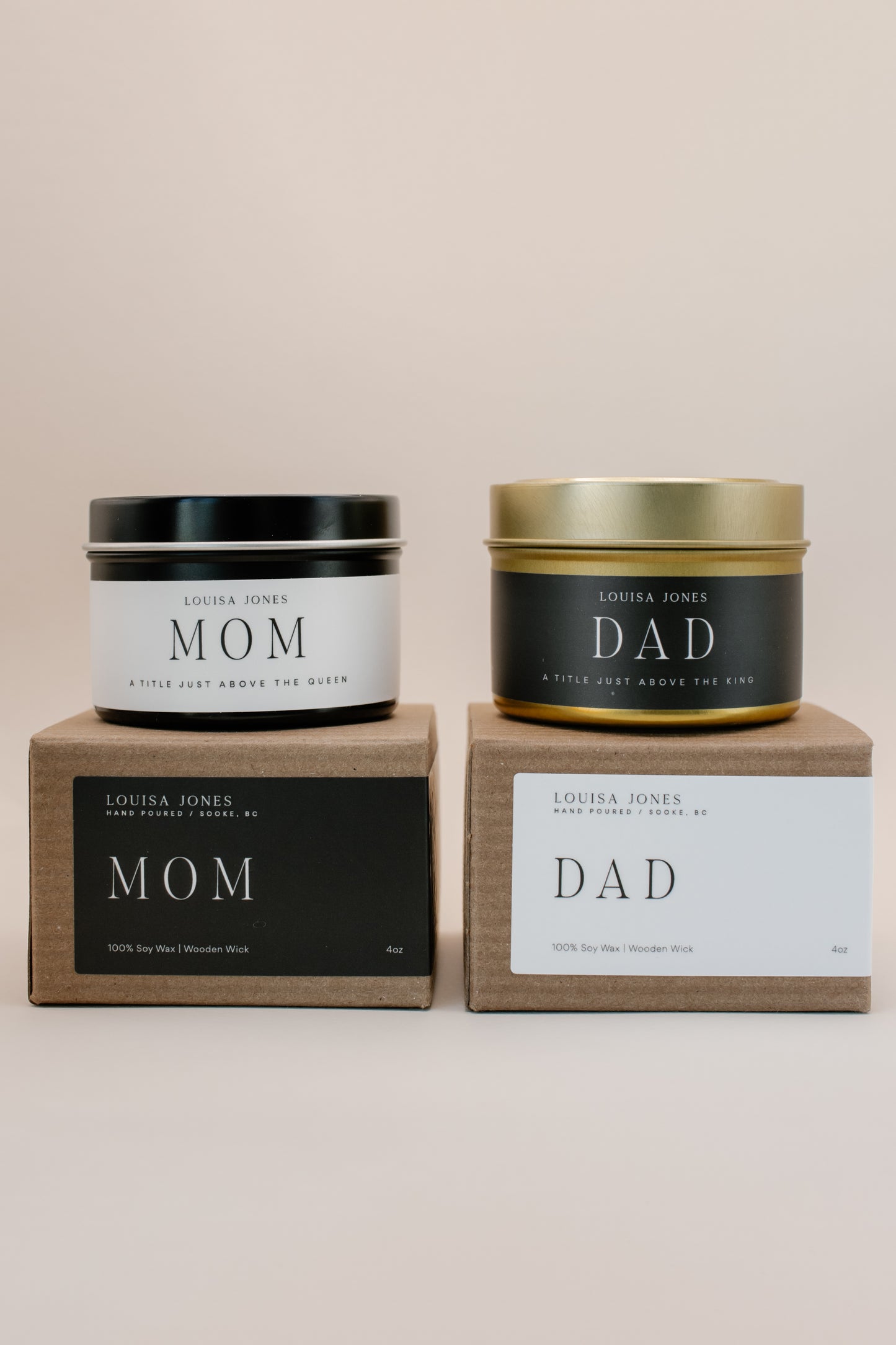 Dad travel tin candle - LouisaJonesco