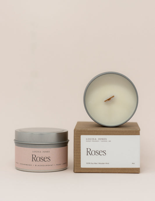 Roses - Ritual Candle Travel Tin