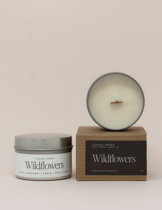 Wildflowers - Ritual Candle Travel Tin