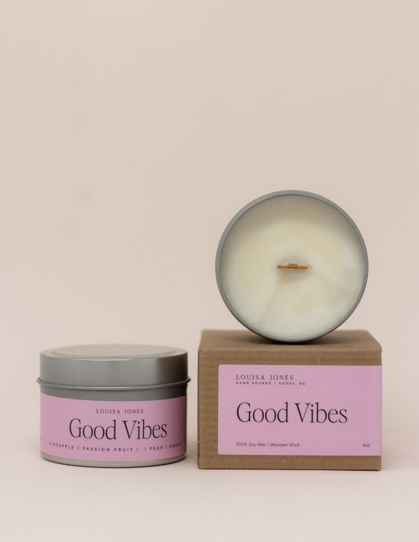 Good Vibes - Ritual Candle Travel Tin