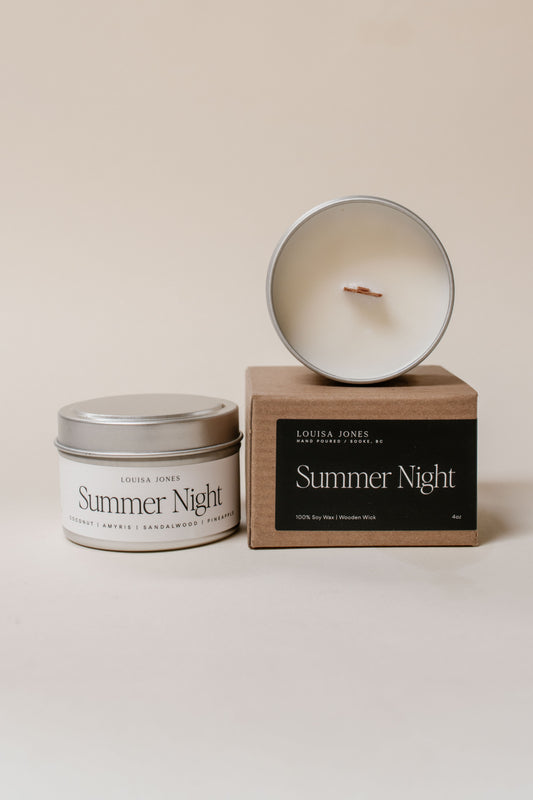 NEW - Summer Night - Ritual Candle Travel Tin