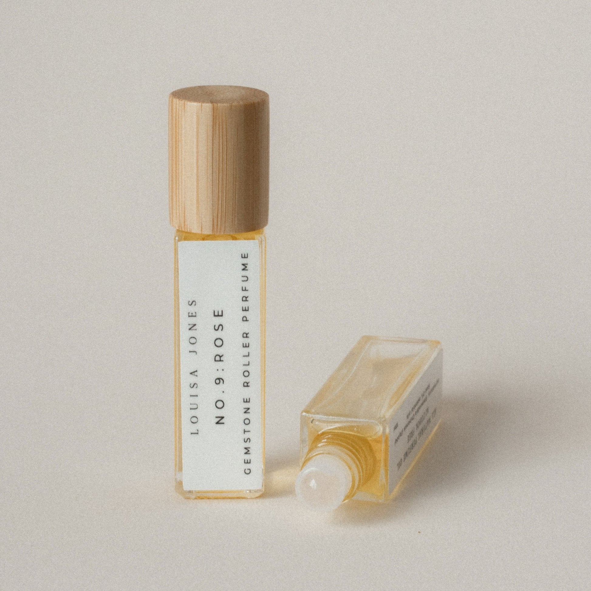 No. 09 Rose Natural Gemstone Roller Perfume - LouisaJonesco