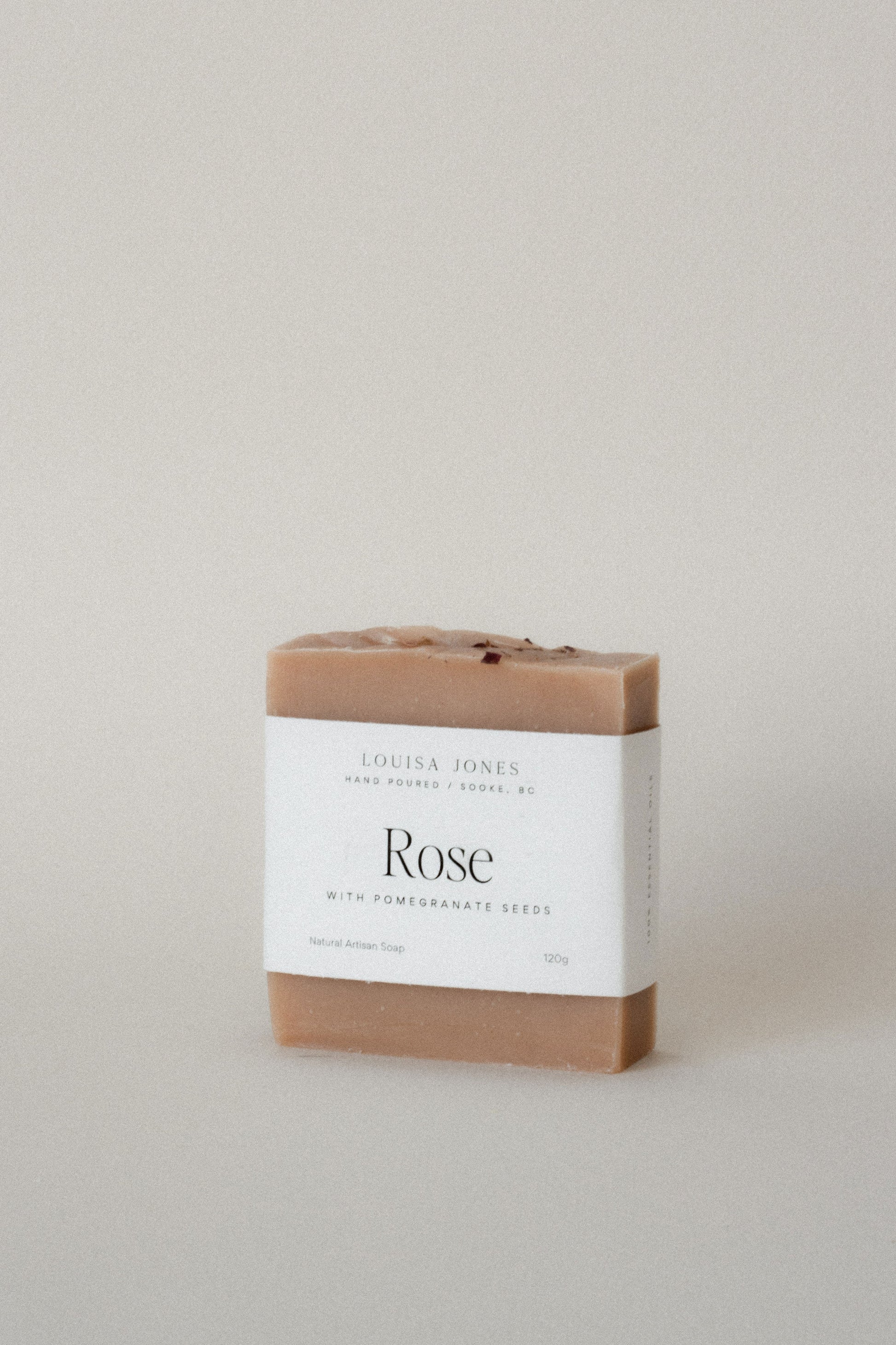 Rose Soap Natural Soap - LouisaJonesco